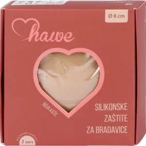Hawe силиконски лепенки, 2 пара